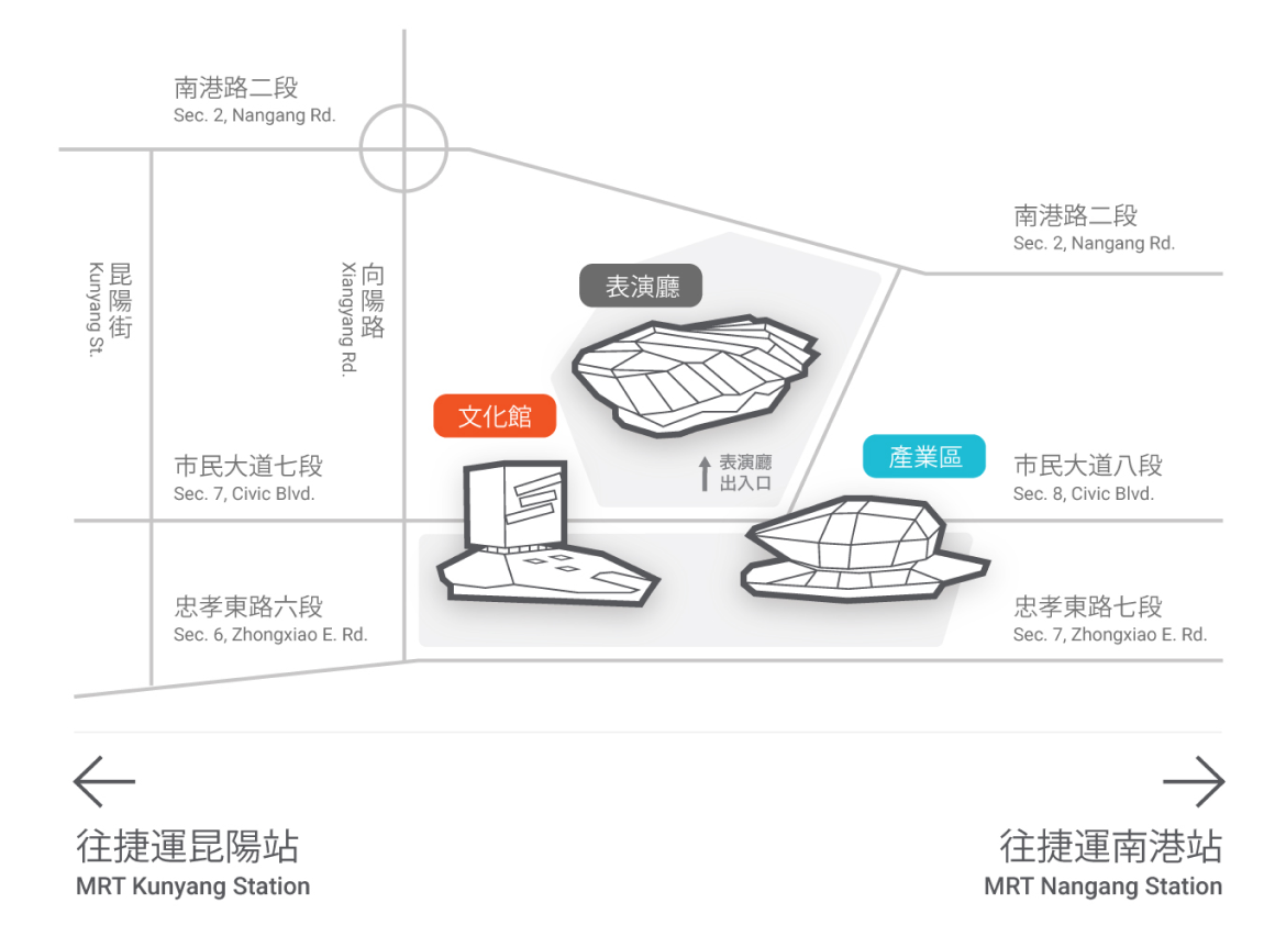 表演廳地圖