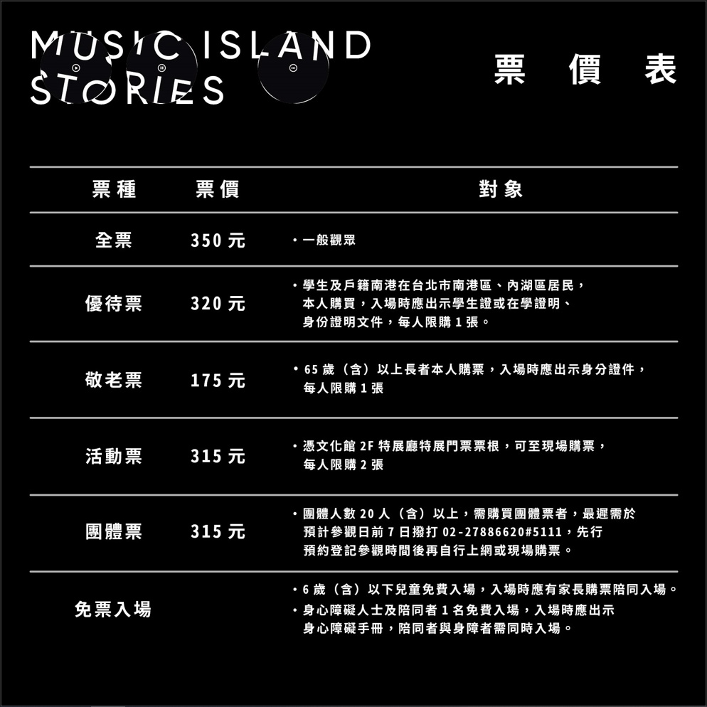 臺北流行音樂中心【唱 我們的歌 流行音樂故事展 MUSIC, ISLAND, STORIES: Pop Music in Taiwan】